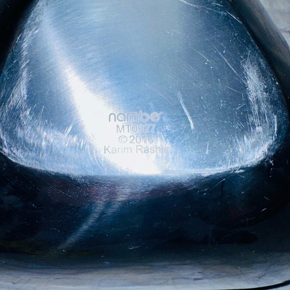 PreOwned Nambre MT0927 Karim Rashid 2016 SixtyFive Tri Bowl Medium 11” - Picture 2 of 4